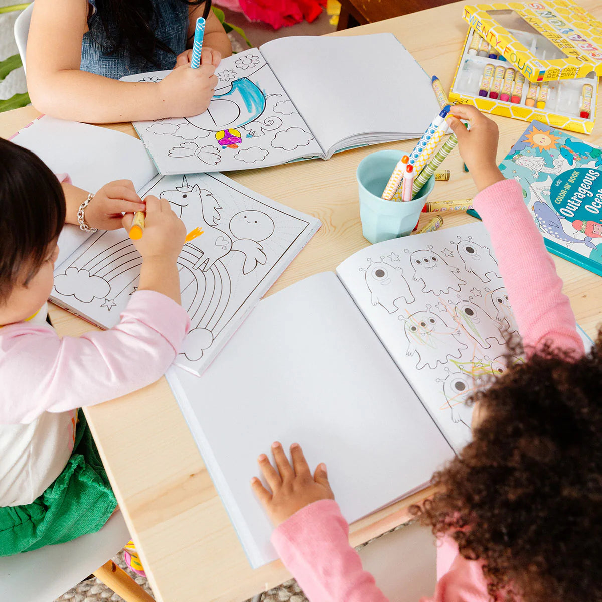 Color-in’ Book-Enchanting Unicorns