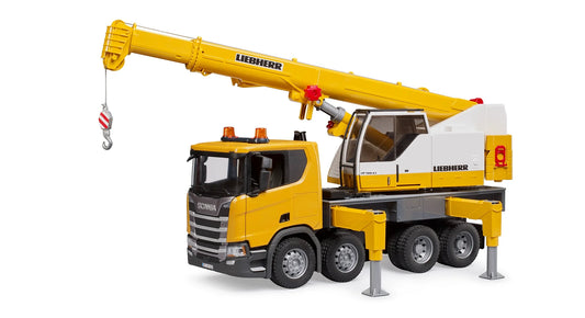 03571 Scania Super 560R Liebherr Crane Truck with Light and Sound Module