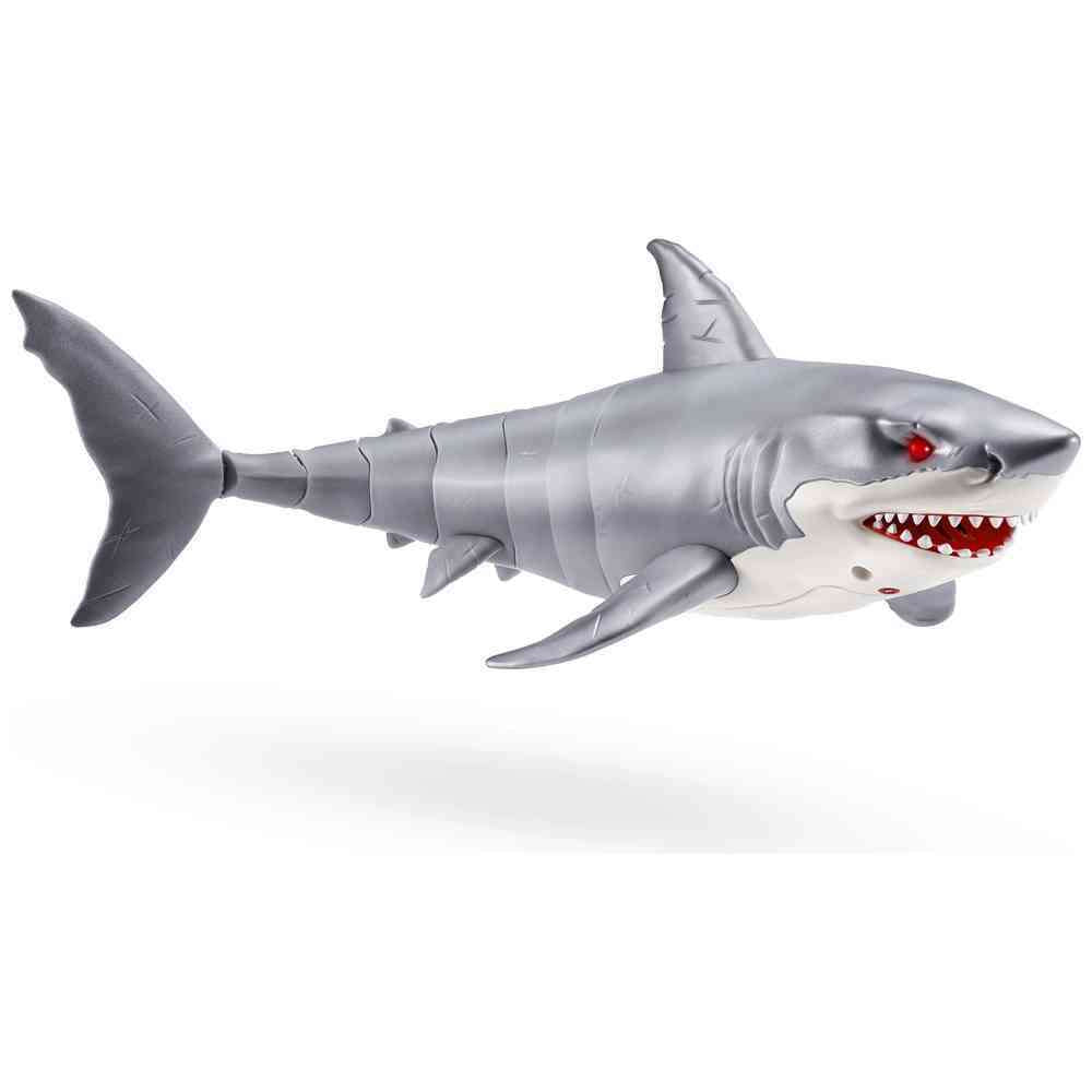 Zuru Robo Alive Great White Shark Robotic Swimming Shark Figure