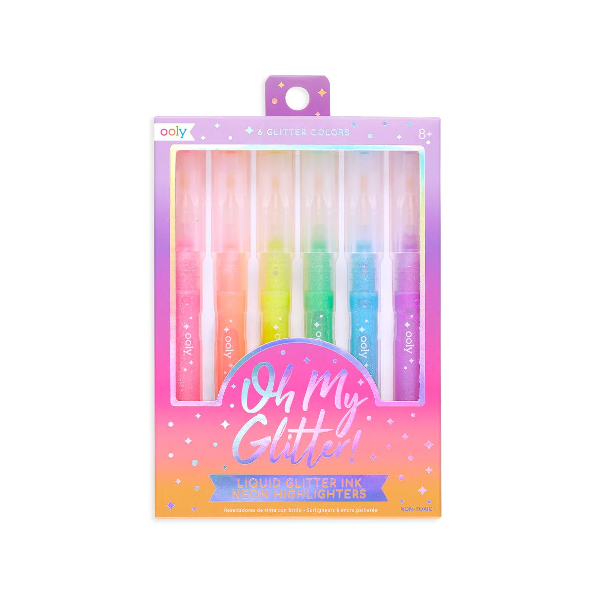 Oh My Glitter! Liquid Neon Glitter Highlighters