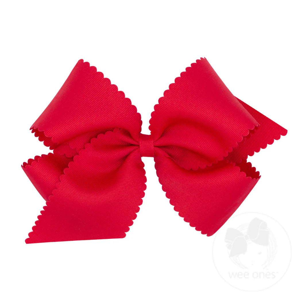 Red King Scalloped Edge