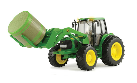 7330 Tractor - Bale Loader & Round Bale