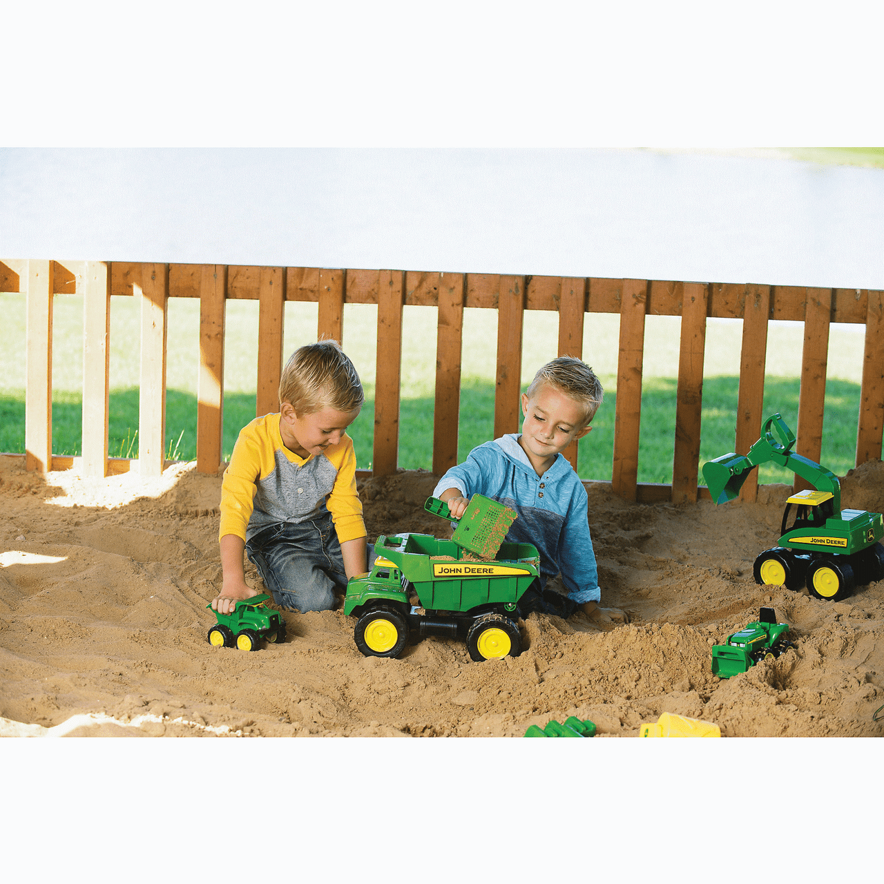 Dump Truck with Sand Tools
