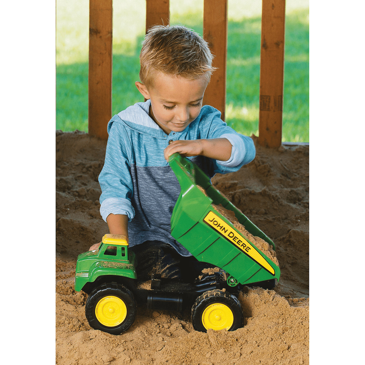 Dump Truck with Sand Tools