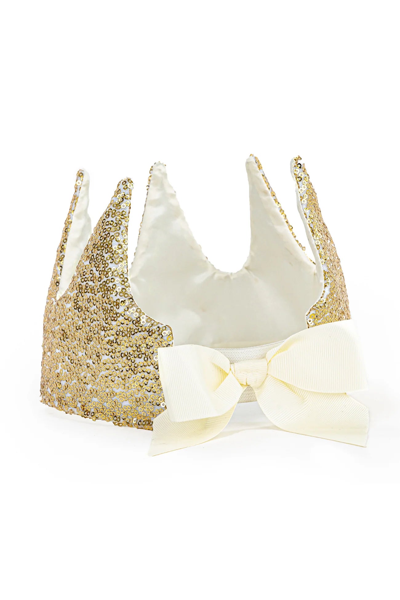 Grecious Gold Sequin Crown