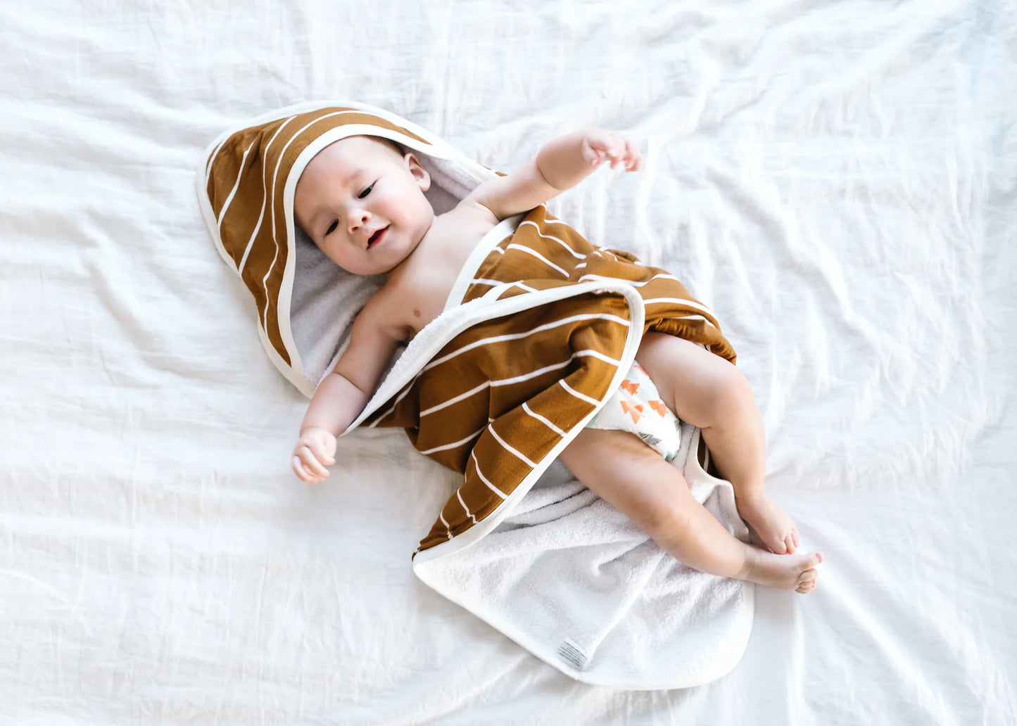 Camel Hooded Towel
