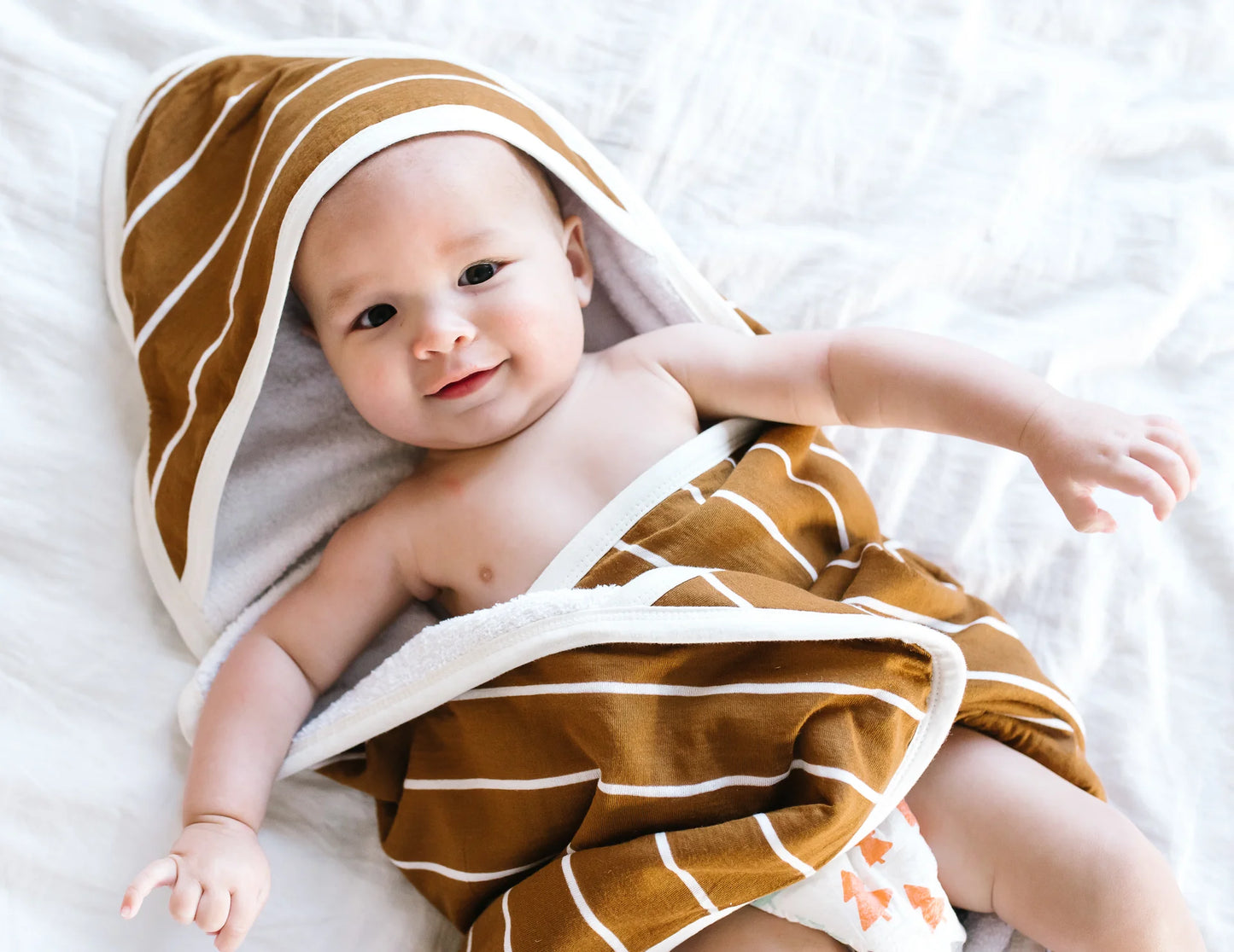 Camel Hooded Towel