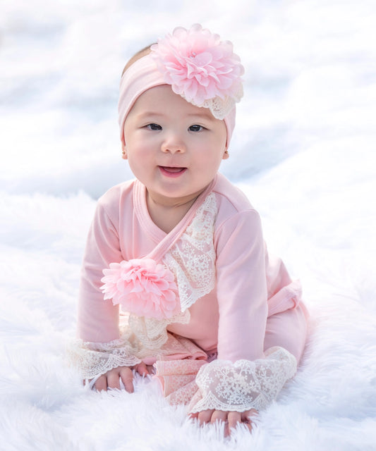 Haute Baby Chic Petite Criss Cross Set
