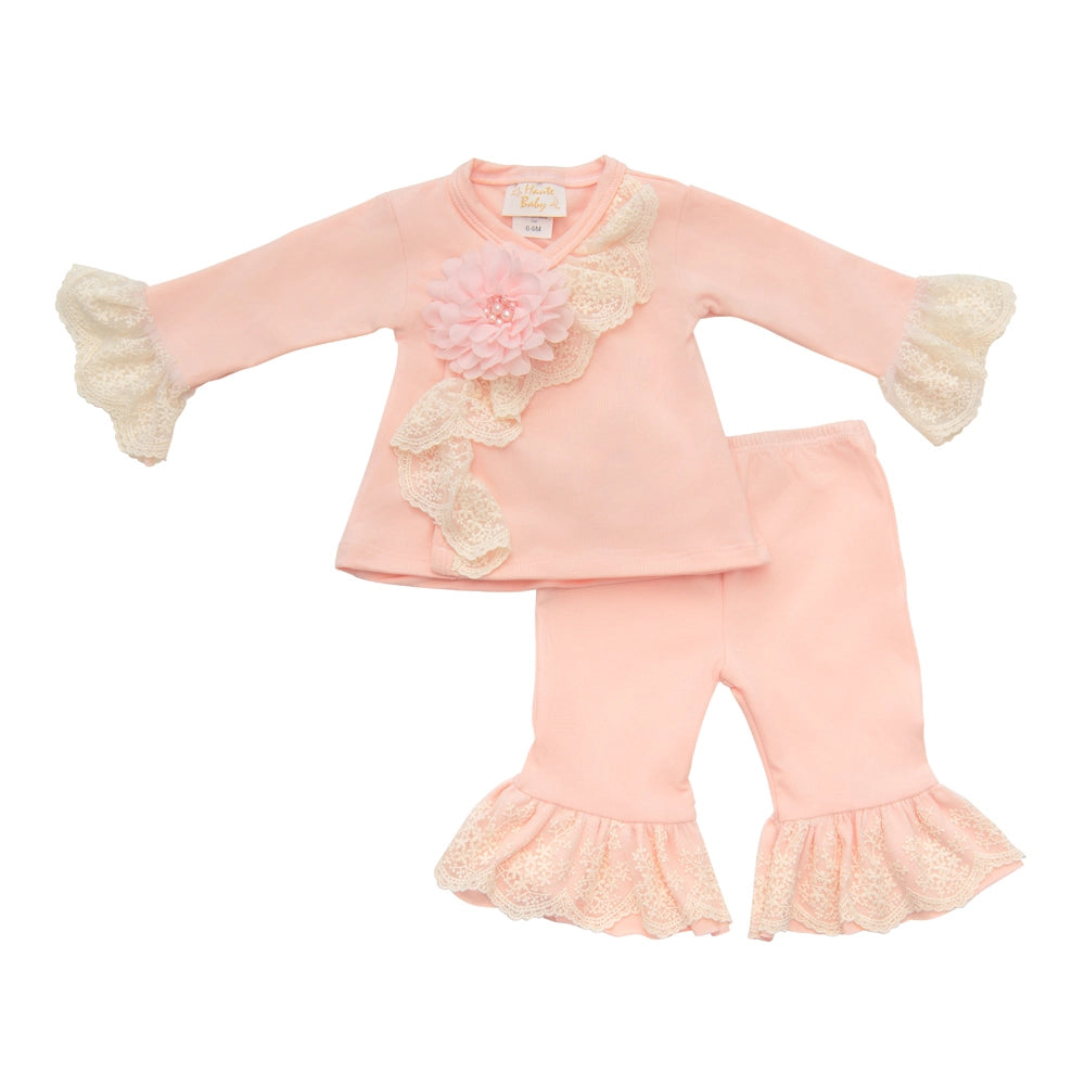 Haute Baby Chic Petite Criss Cross Set