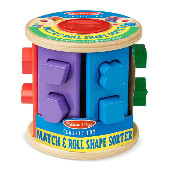 Match & Roll Shape Sorter