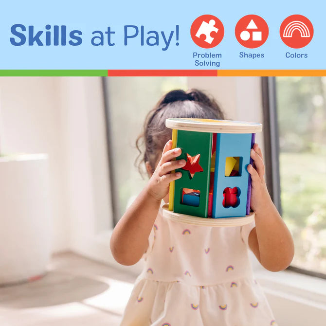 Match & Roll Shape Sorter