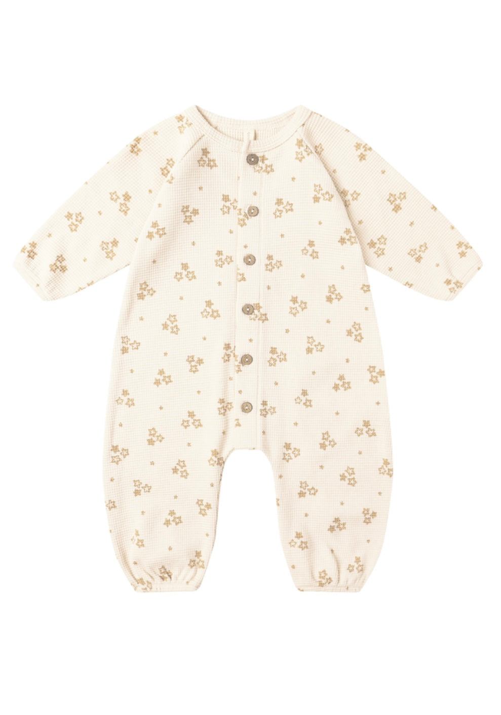 Marigold Waffle LS Jumpsuit