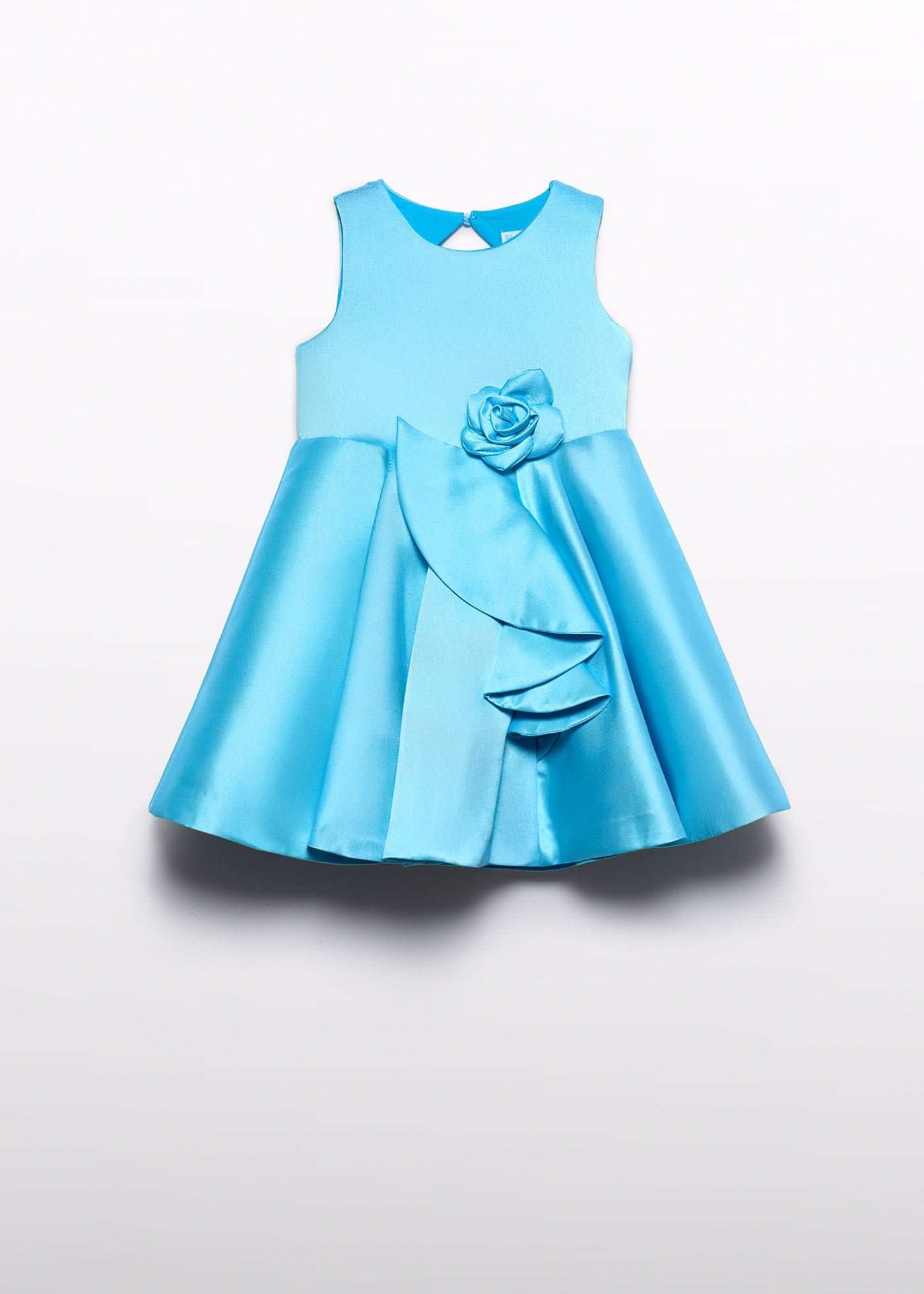 Mikado Ruffle Dress