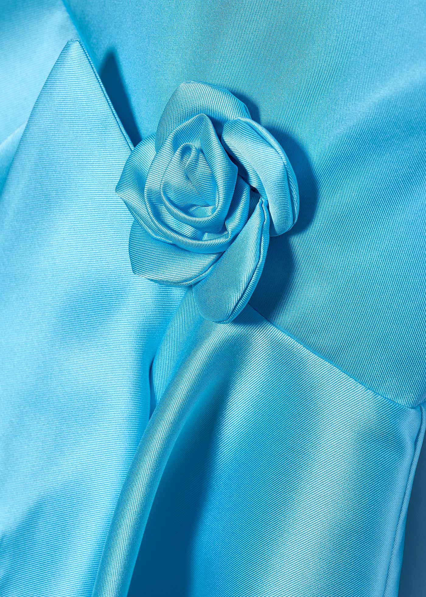Mikado Ruffle Dress