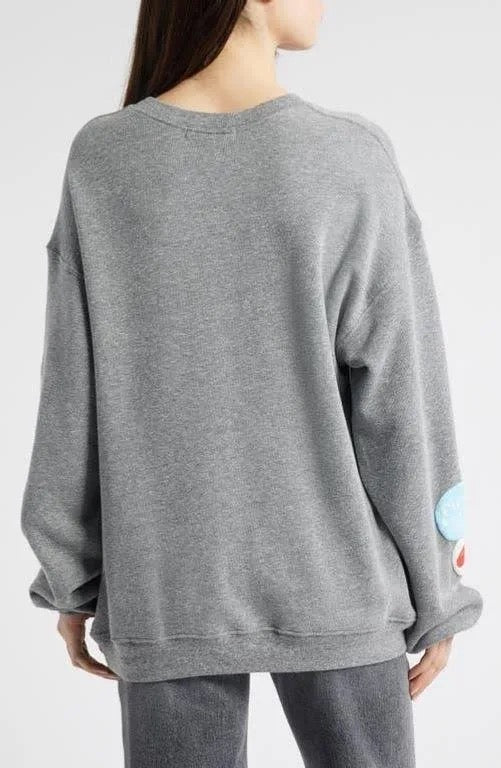 LOVE PATCHES CREWNECK