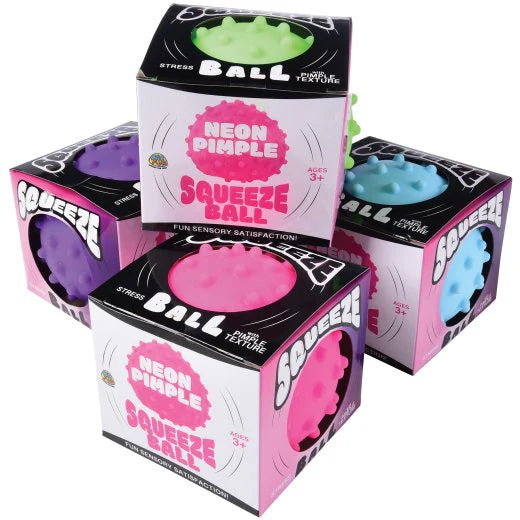 Neon Pimple Squeeze Ball