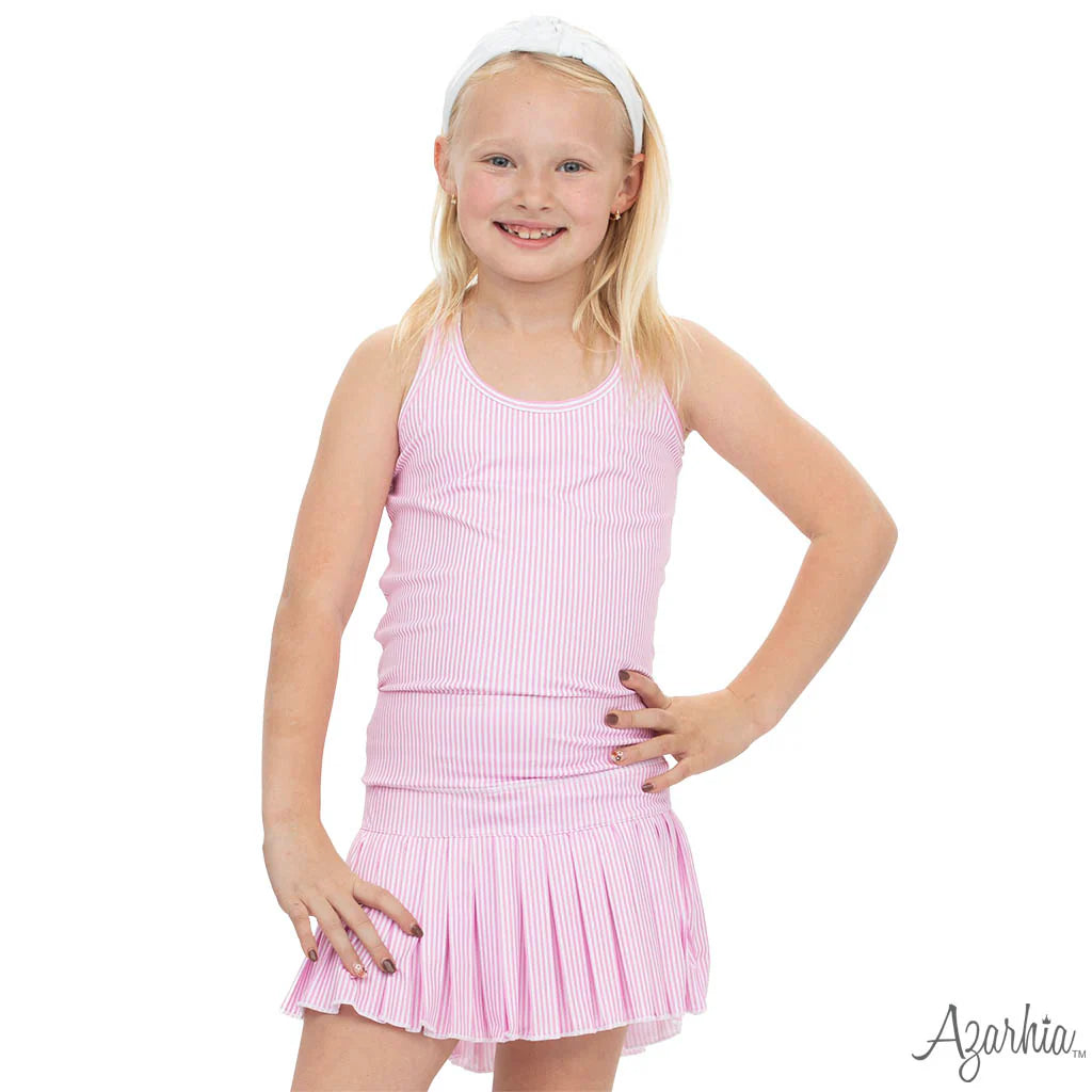 Pink Striped Tank