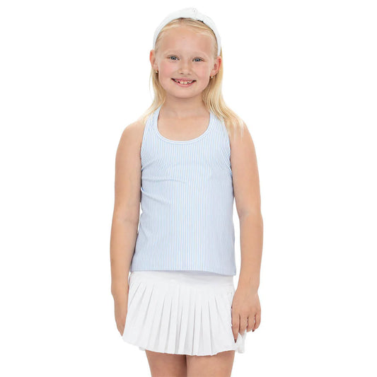 Light Blue Striped Tank