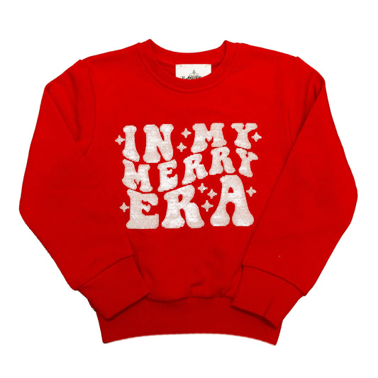Merry Era Red Sweatshirt