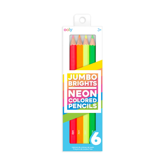 Jumbo Brights Neon Colored Pencils