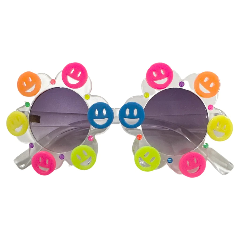 Smiley Face Flower Sunglasses