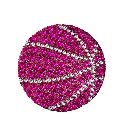 Pink Basketball StickerBeans