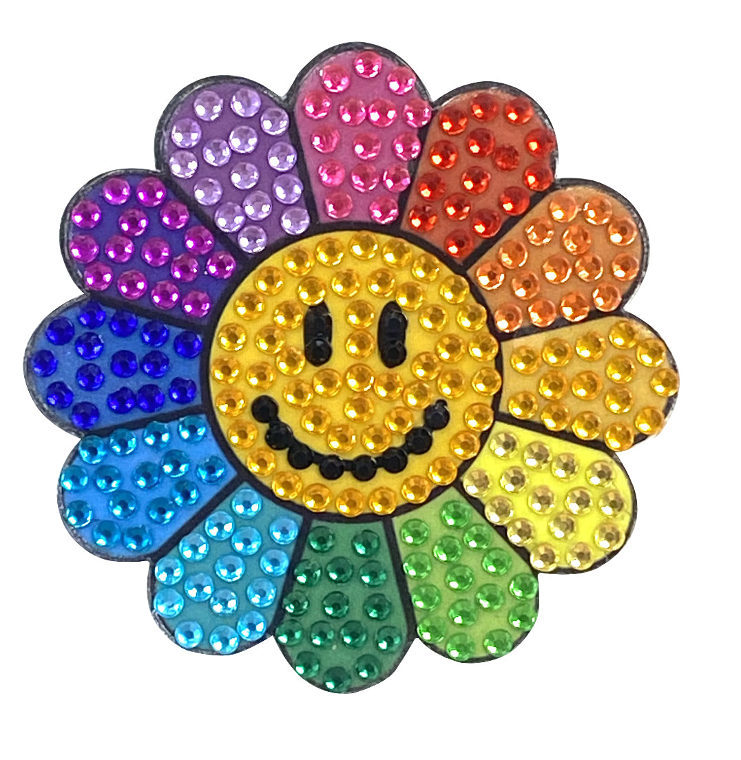 Rainbow Daisy StickerBeans