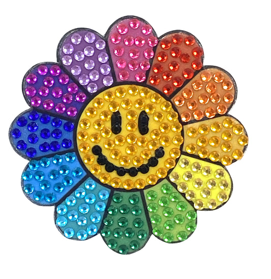 Rainbow Daisy StickerBeans