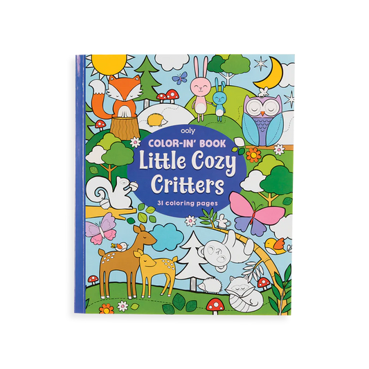 Color-in Book Critters