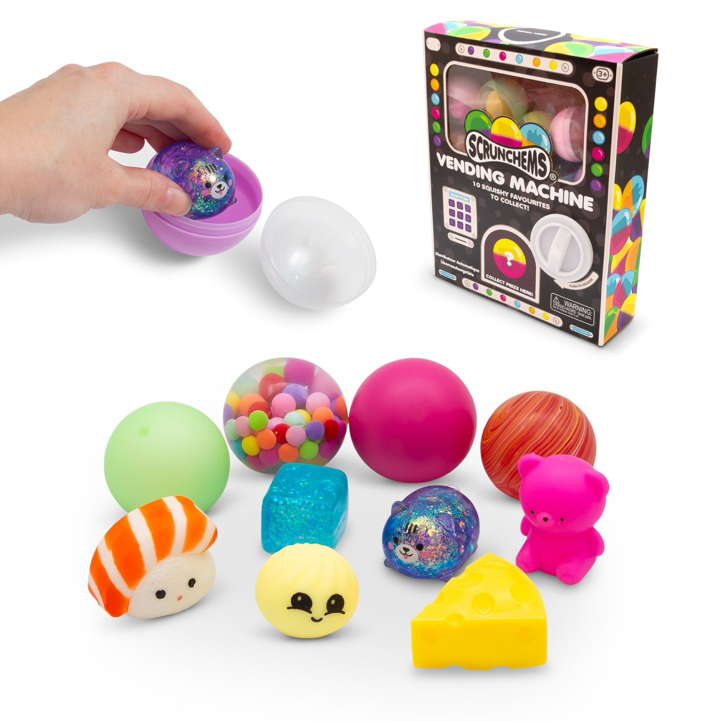 SCRUNCHEMS VENDING MACHINE (10PCS)