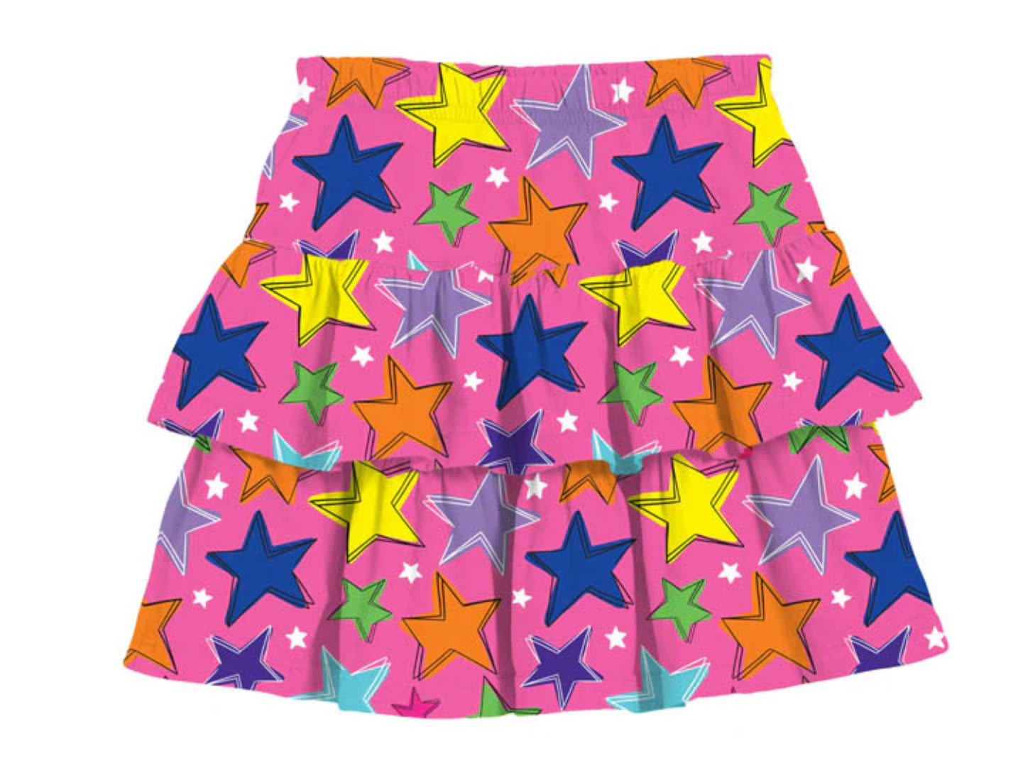 Bright Stars Ruffle Tennis Skort