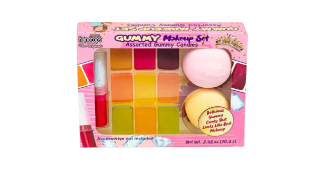 Gummy Cosmetic Makeup Set