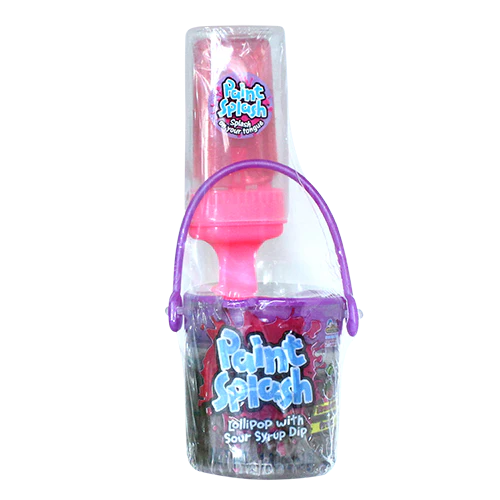 Paint Splash Lollipop w/ Sour Syrup