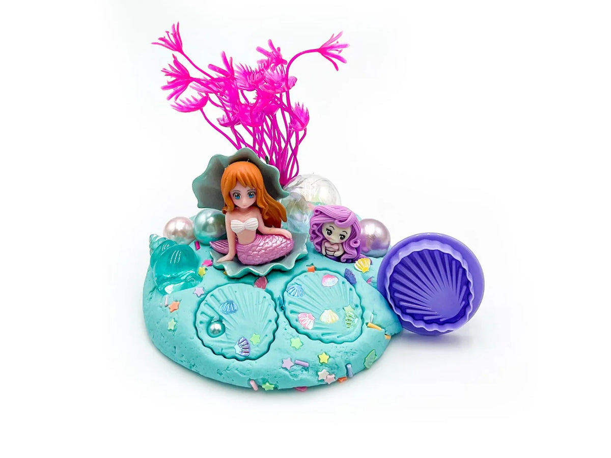Mermaid Grab & Go Dough Jar