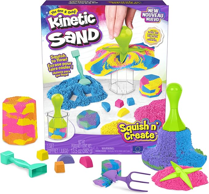 Kinetic Sand Squish N’ Create
