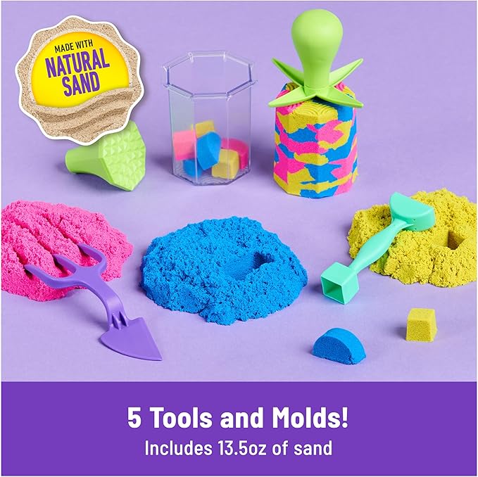 Kinetic Sand Squish N’ Create