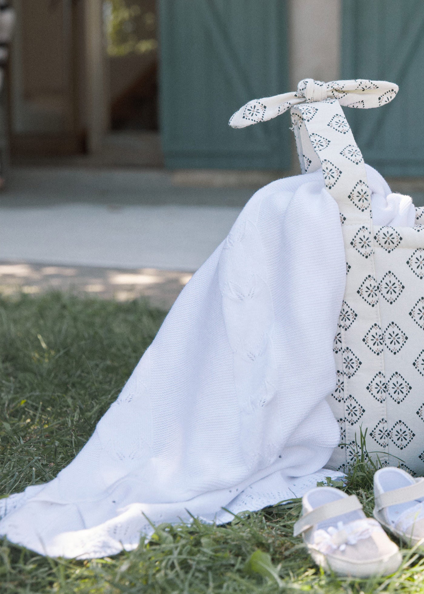 Natural Knit Blanket