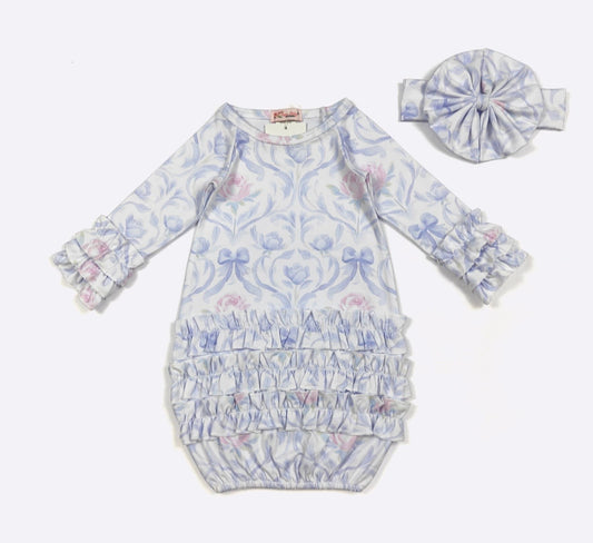 Ornate Prussian Baby Gown