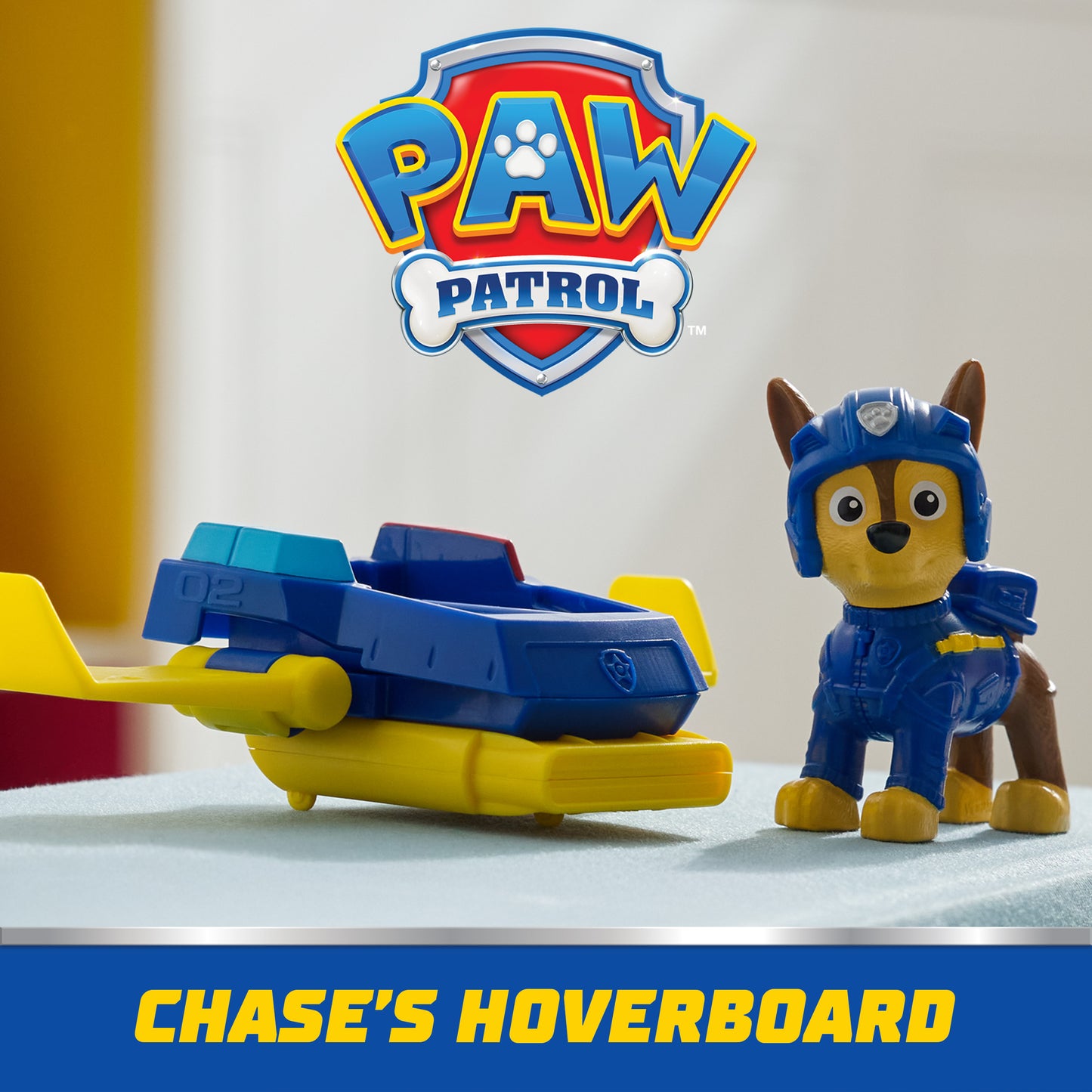 Chase Action Figure & Hoverboard