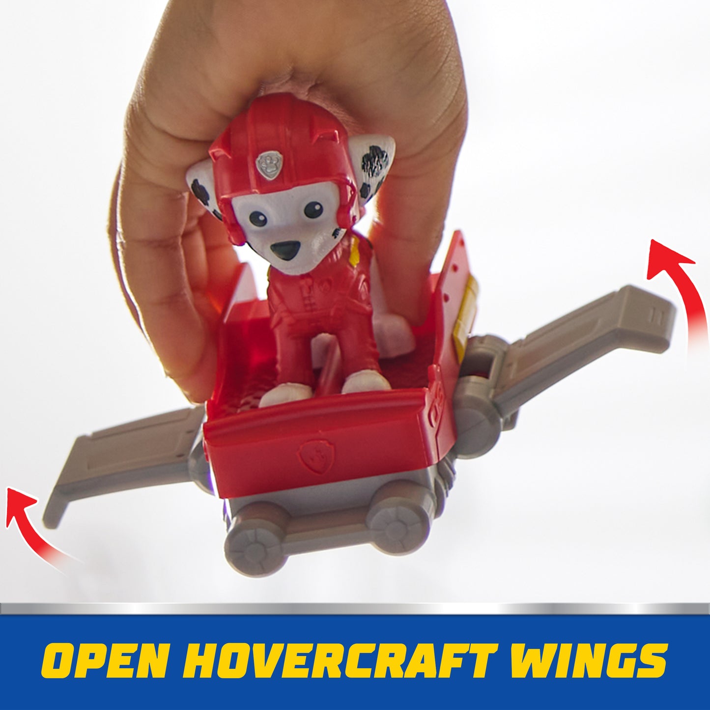 Marshall Action Figure & Hoverboard Airplane