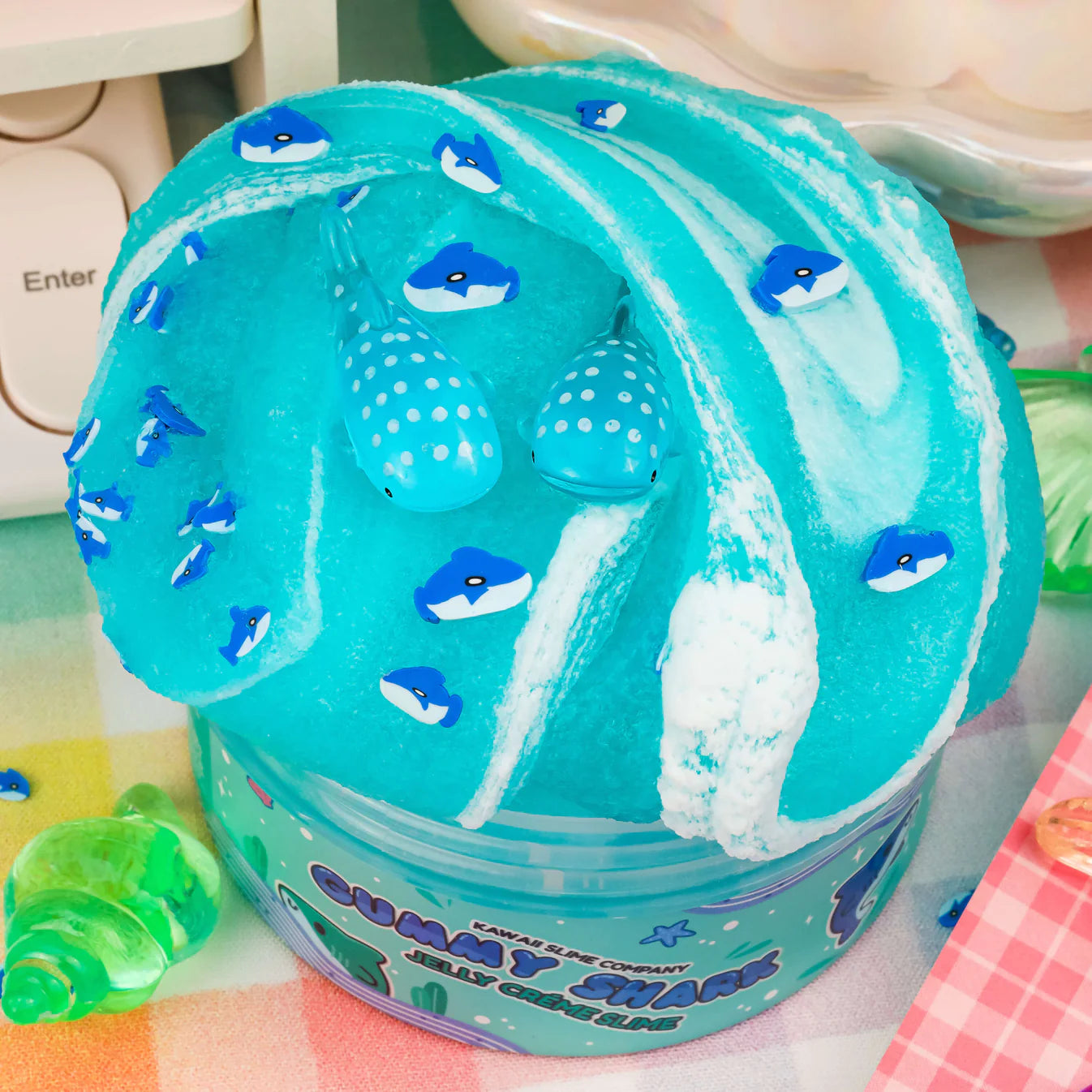 Gummy Shark Jelly Creme Slime