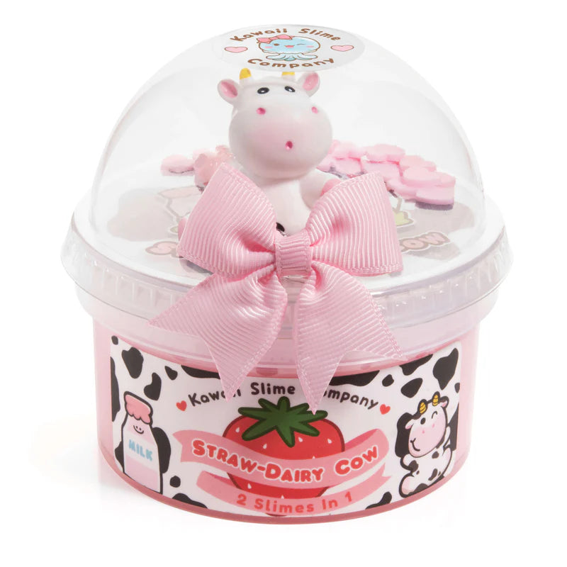 Straw-Dairy Cow 2 Slime In 1