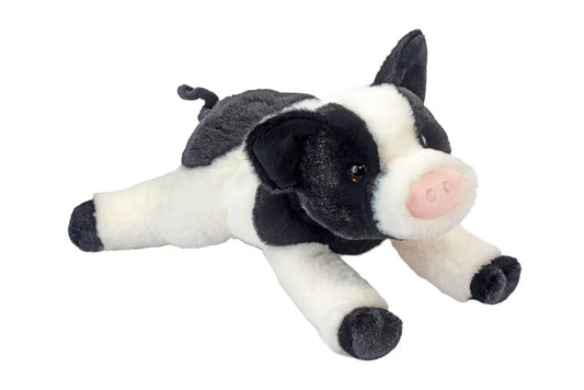 Ollie Black & White Pig Soft
