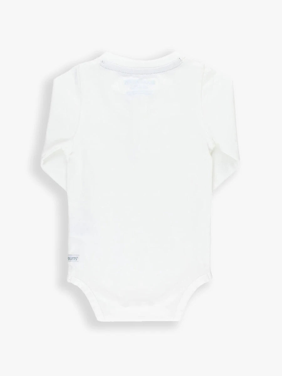 White Henley Bodysuit