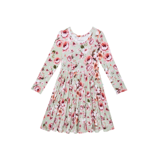 Millicent LS Twirl Dress