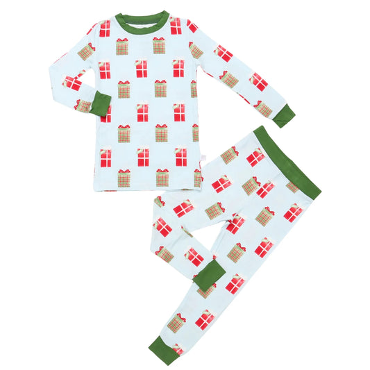 Red & Green Presents Pajama Set