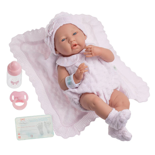 Pink Knit Baby Girl