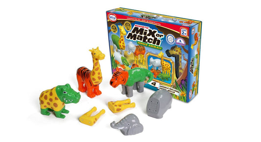 Magnetic Mix Or Match Jungle Animals