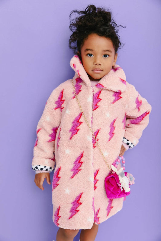 Lightning Flash Teddy Coat