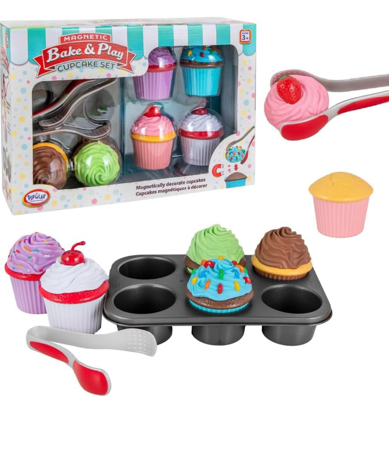 Magnetic Bake Cupcake Set